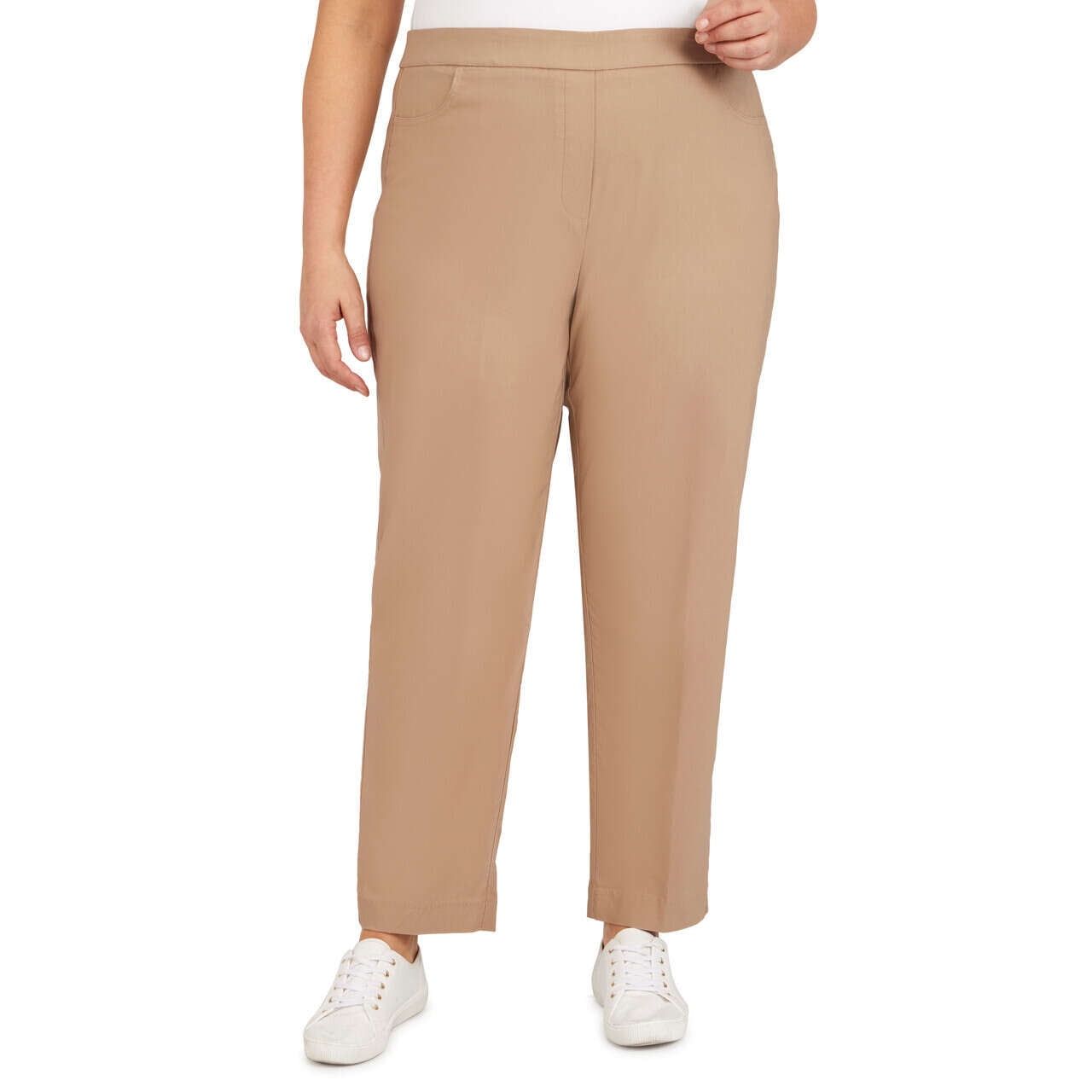 Alfred Dunner Women&#39;s Plus Size Slimming Allure Stretch Pants*