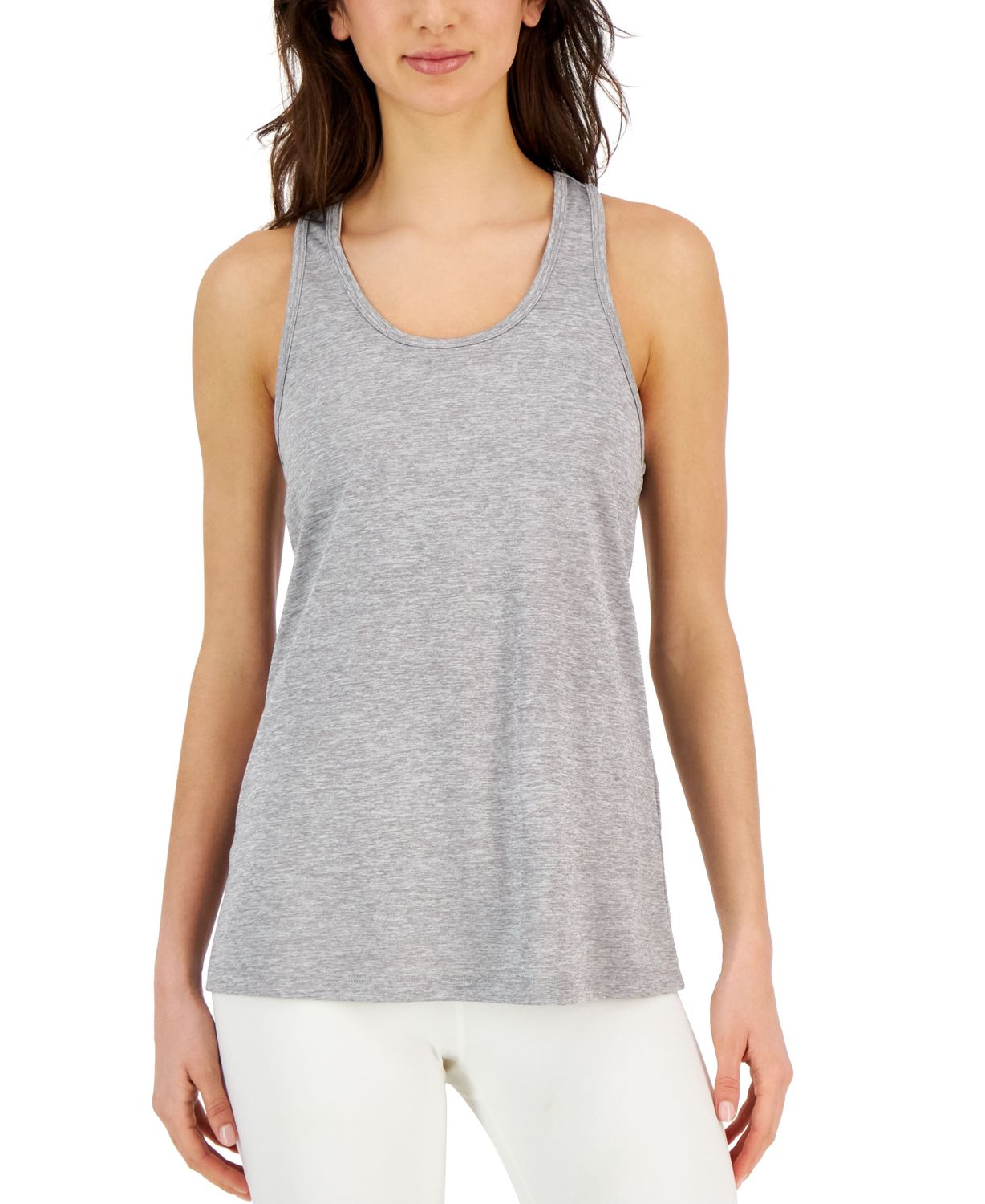 ID Ideology Womens Rapidry Racerback Tank Top Storm Grey S