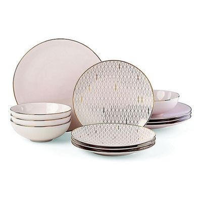 Lenox Trianna 12-Pc. Dinnerware Set, Blush