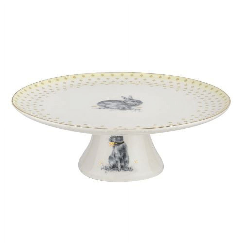 Spode Meadow Lane Cake Plate White