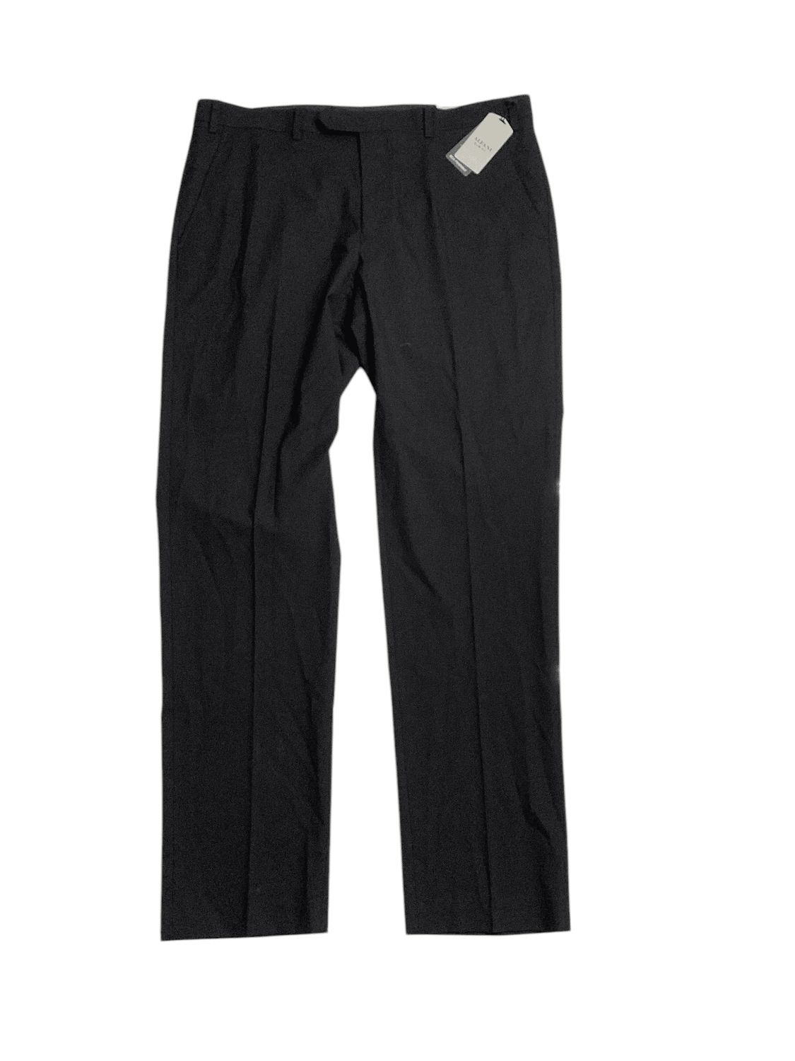 Alfani Mens Slim-Fit Stretch Navy Bl Black 33x32