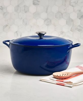 The Cellar Enameled Cast Iron 6-Qt. Round Dutch Oven
