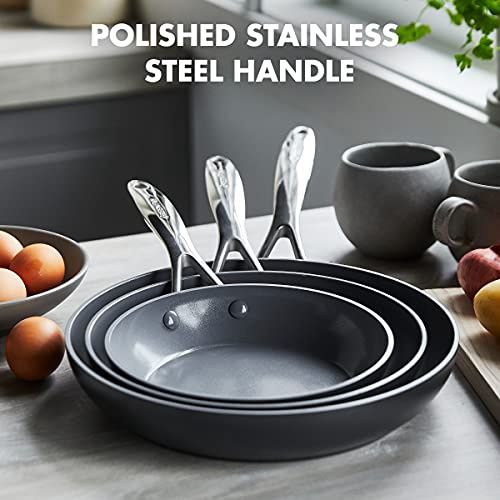 Valencia Pro 3-Piece Aluminum Frying Pan Skillet Set