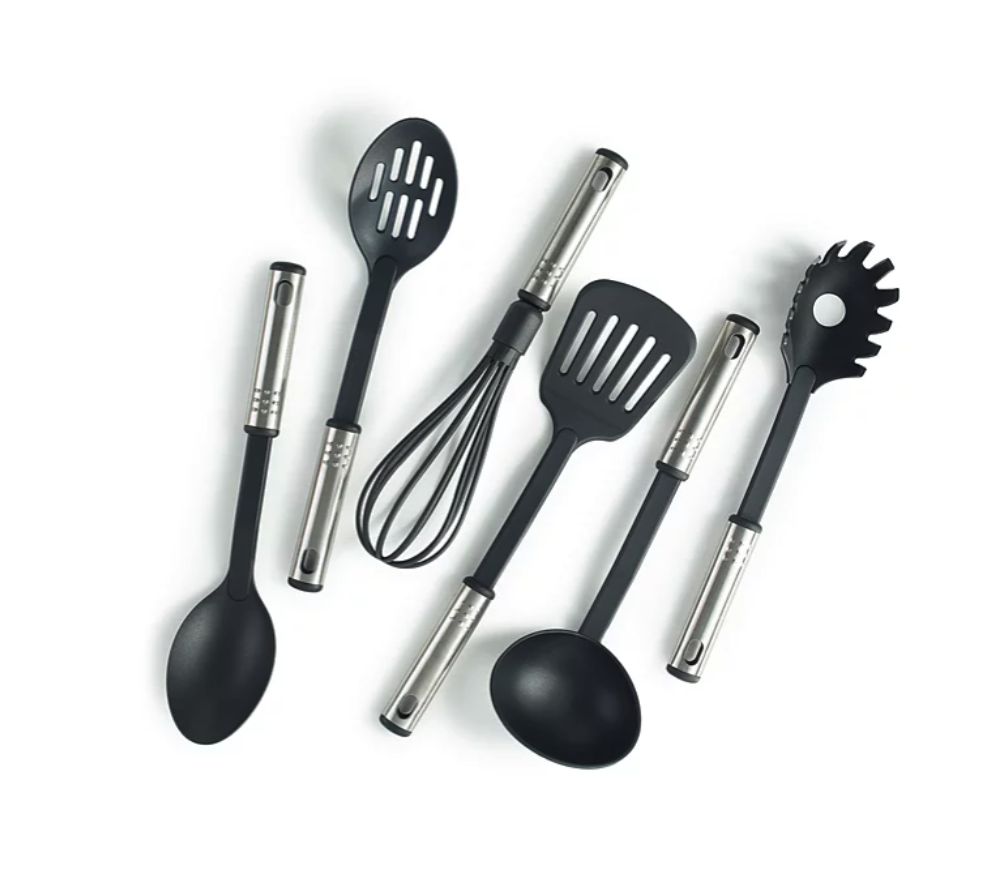Tools of the Trade 7-Piece Stainless Steel &amp; Nylon Utensil Set