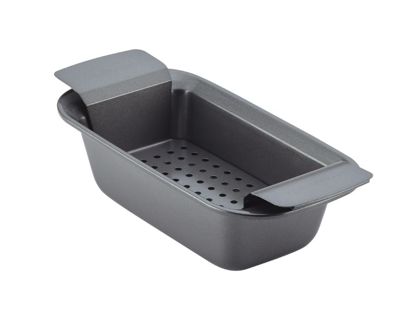 Rachael Ray Nonstick 9&quot; X 5&quot; Loaf Pan - Gray