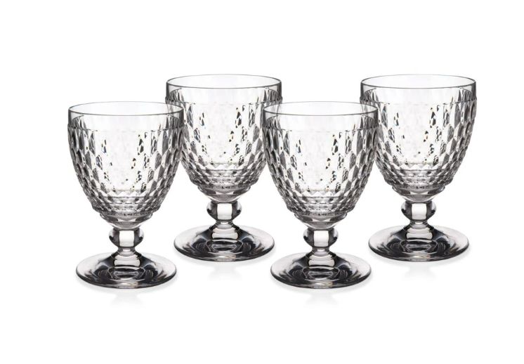 Villeroy &amp; Boch Boston Claret, Set of 4, Clear, 11 oz.