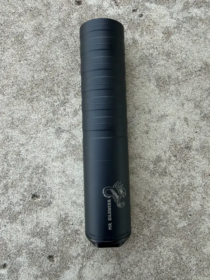 Breek Arms - Scorpion 7.62 Silencer, Ti, Hub, Black