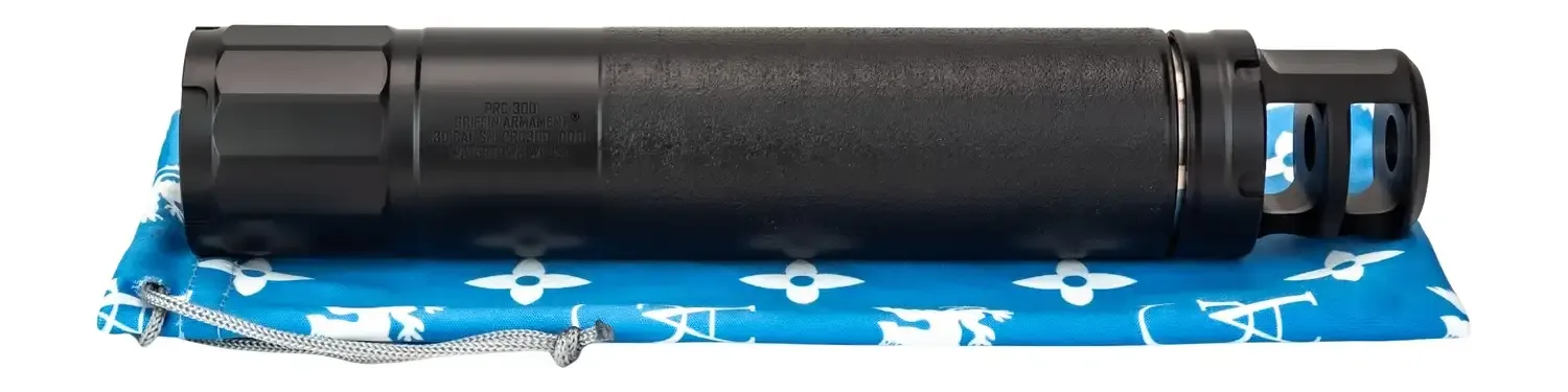 Griffin Armament - PRC-300 AM Silencer, Black