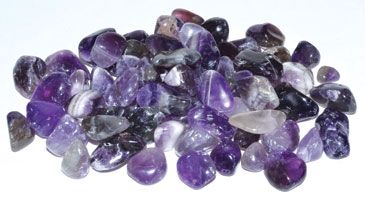 Amethyst Tumbled Chips 3-6mm (1 lb)