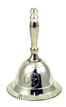 Altar Bell with Pentagram Design 2 1/2&quot;