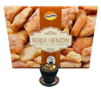 Benzoin Charcoal Dhoop cup (set of 12)