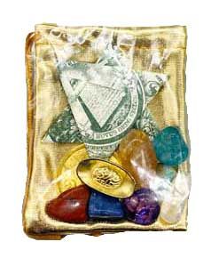 Chinese Coin with Stones Kit