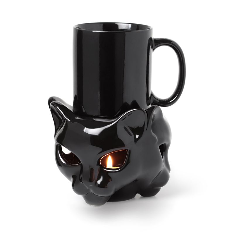 Alchemy Gothic Cat Warmer Mug Warmer