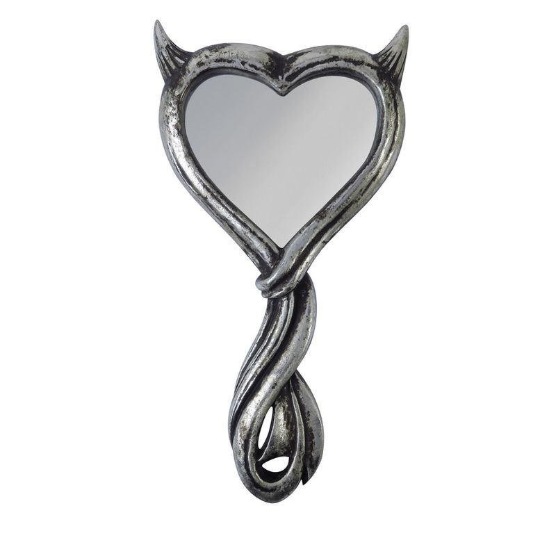 Devil&#39;s Heart Hand Mirror