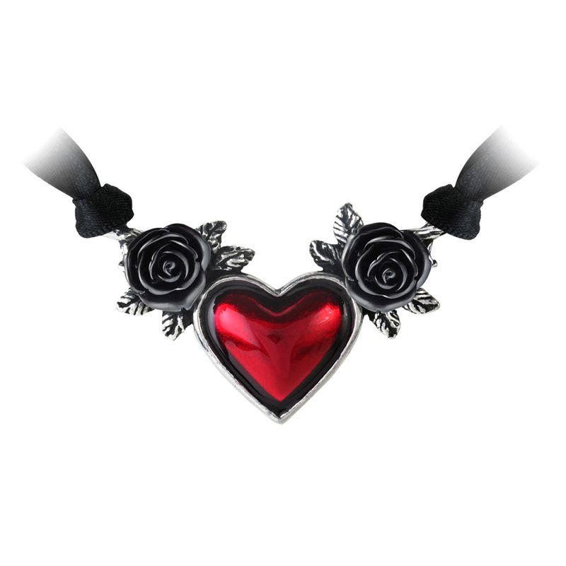 Blood Heart Choker Necklace