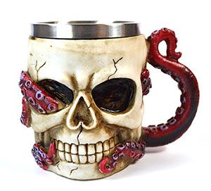 Octopus Skull Coffee Mug