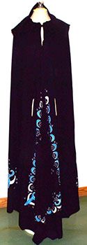 Moon Goddess Hooded Cape ~ 6 Foot
