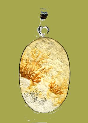 Russian Dendritic Agate Pendant