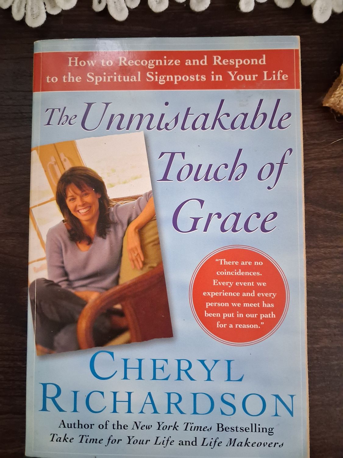 Cheryl Richardson Unmistakable Touch of Grace (Paperback) NYT Bestseller