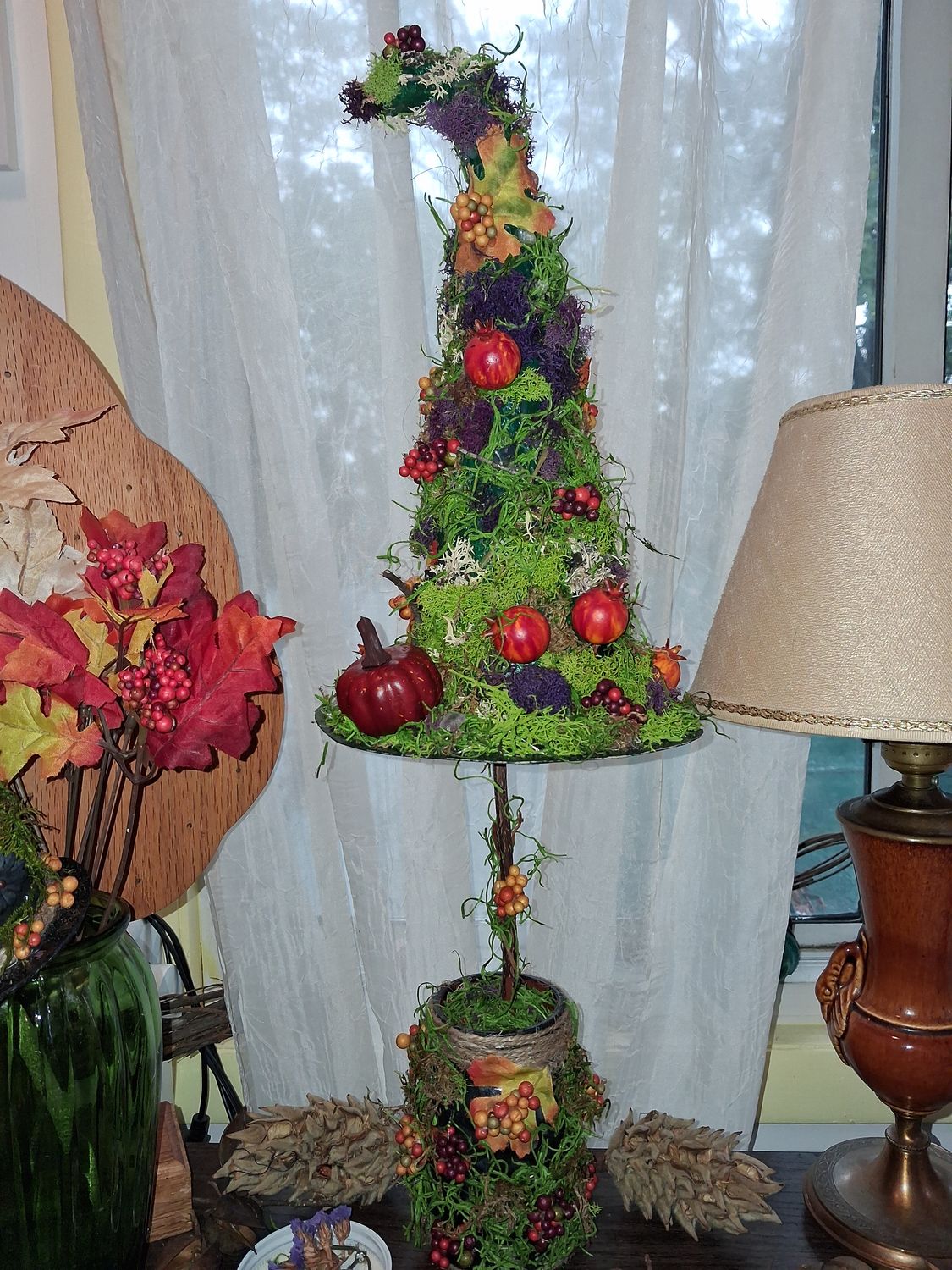 Forest Witch Hat Topiary