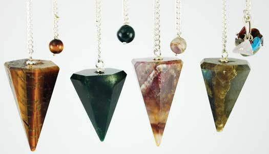 Assorted  Faceted 6-side Pendulum