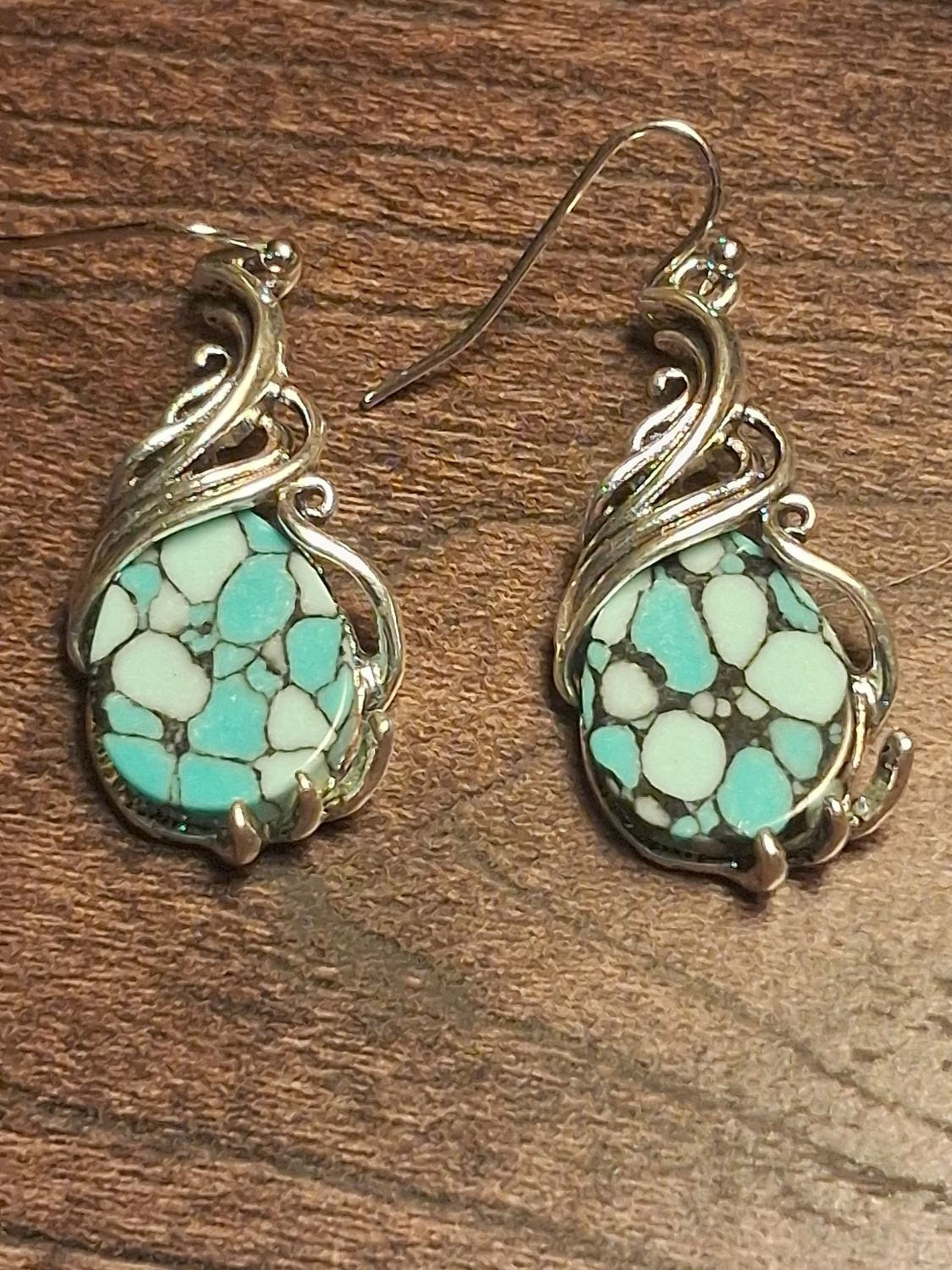 Bohemian Style Shepherd's Hook Dangle Earrings