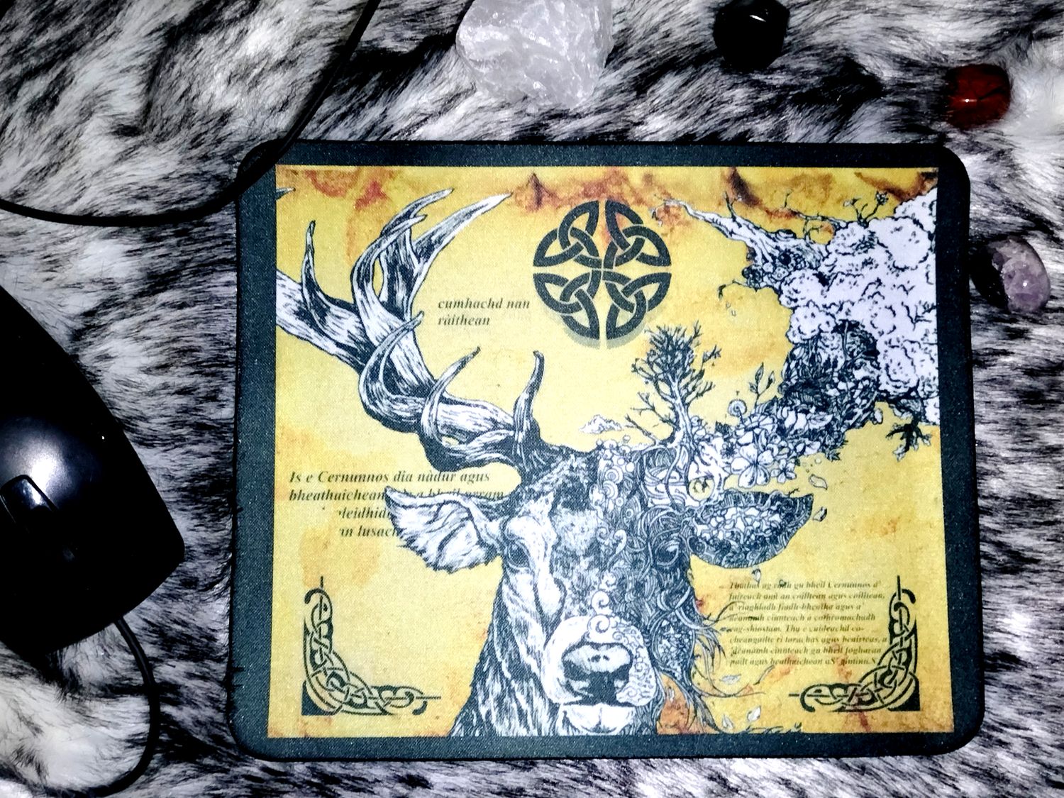 tapis souris cernunos