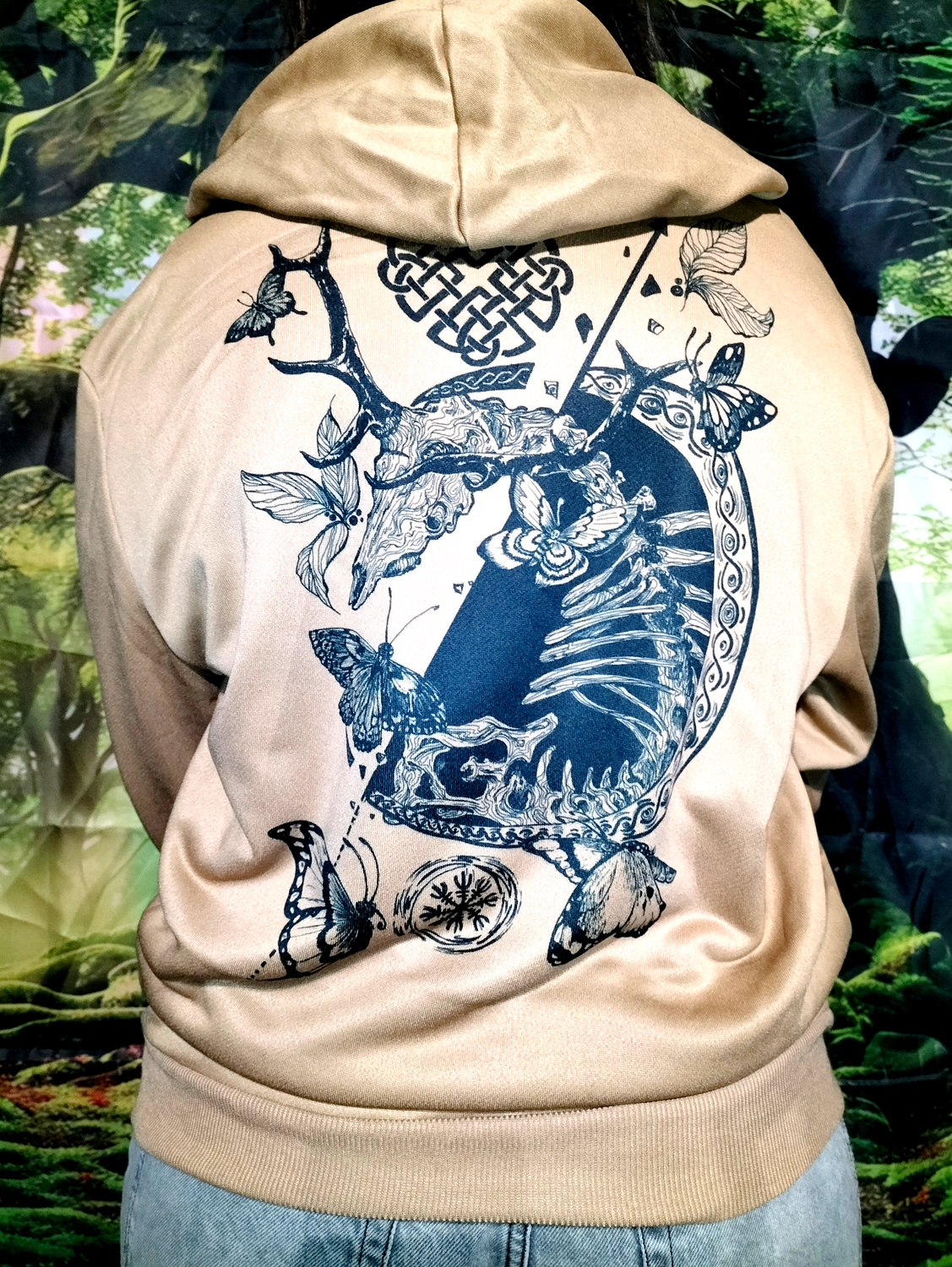 Sweat squelette de cerf