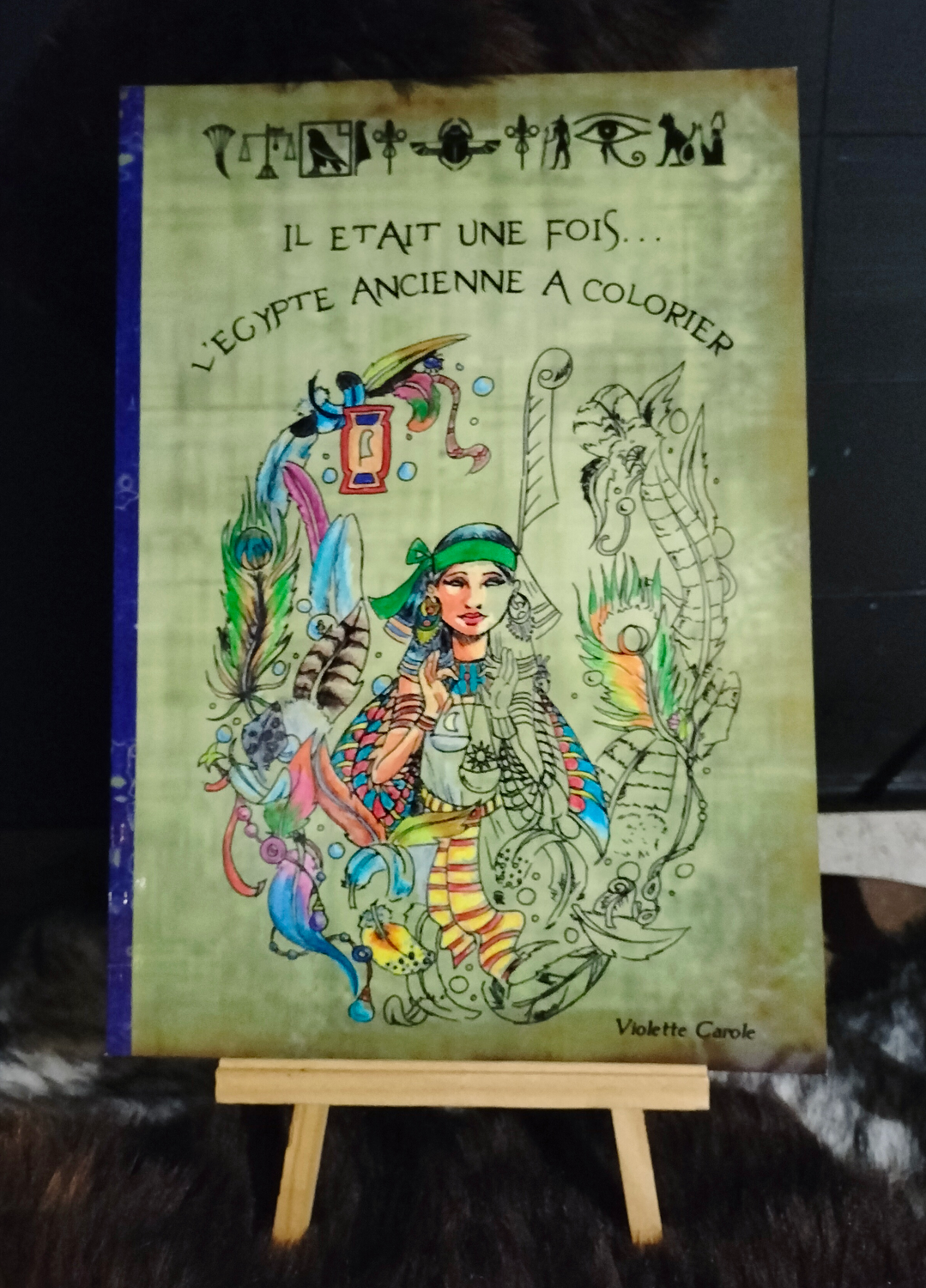 livre de coloriage mythologie égyptienne