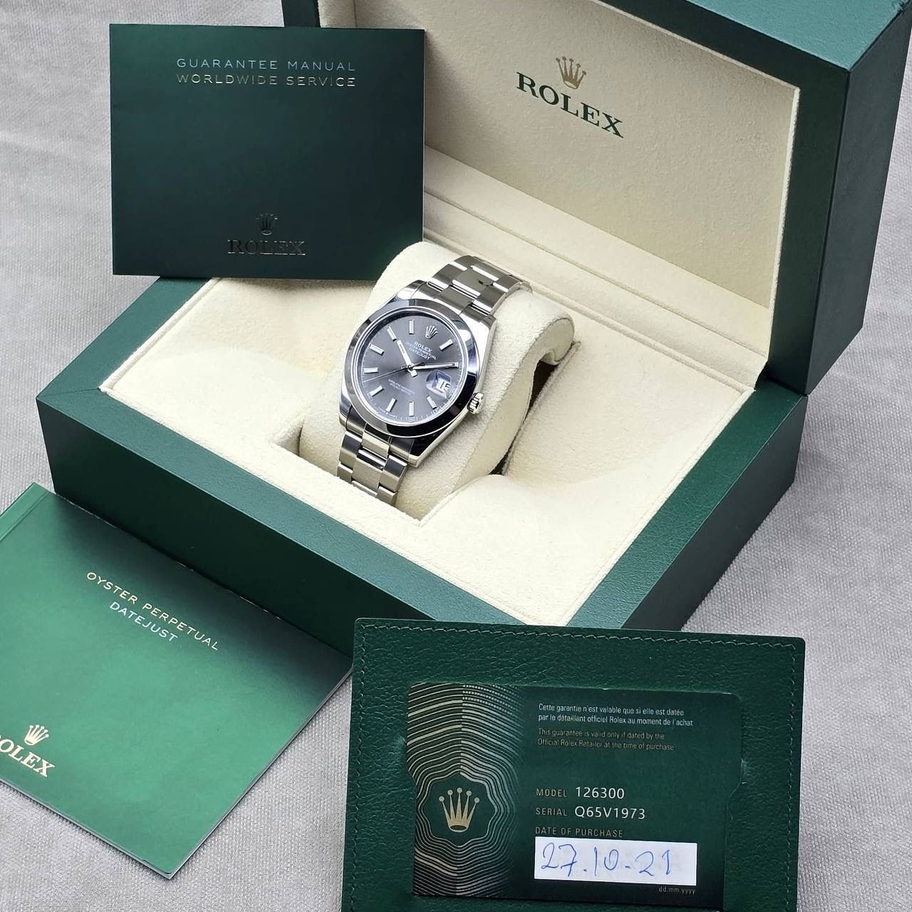 Rolex Datejust 41 Oyster Perpetual