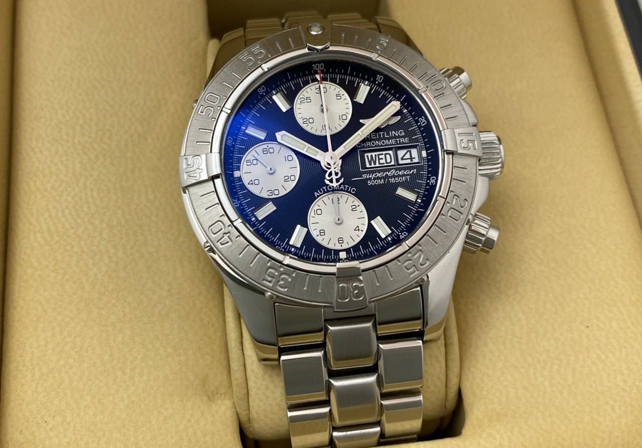 Breitling Superocean🌊500m🤿 Chronograph Day Date Automatic 42mm