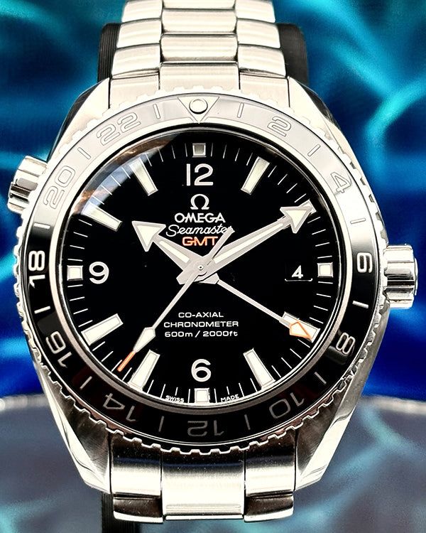 2018 Omega Seamaster Planet Ocean 600M 43.5MM Black Dial Steel Bracelet (232.30.44.22.01.001)