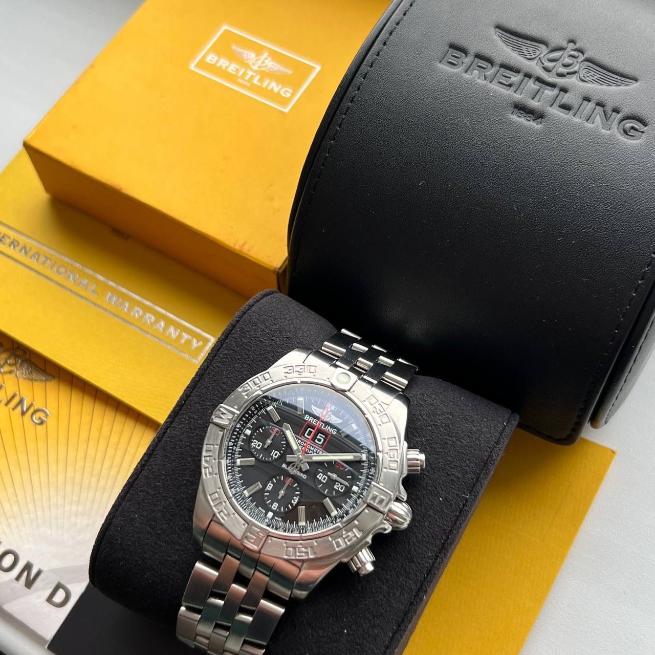 Breitling Chronomat Blackbird Red Limited Edition 44mm