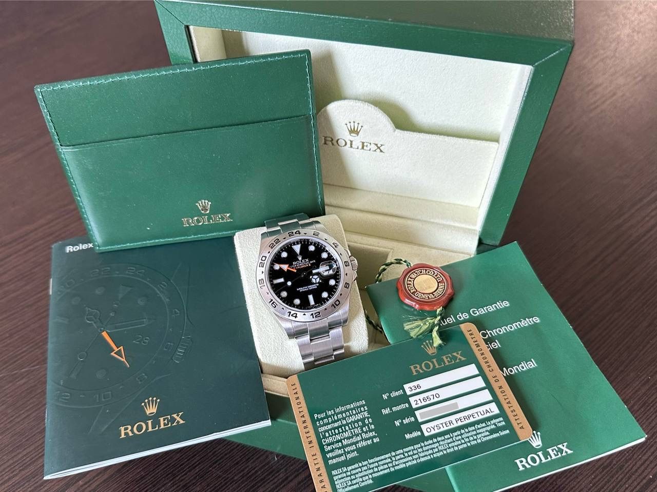 Rolex Explorer II 42mm