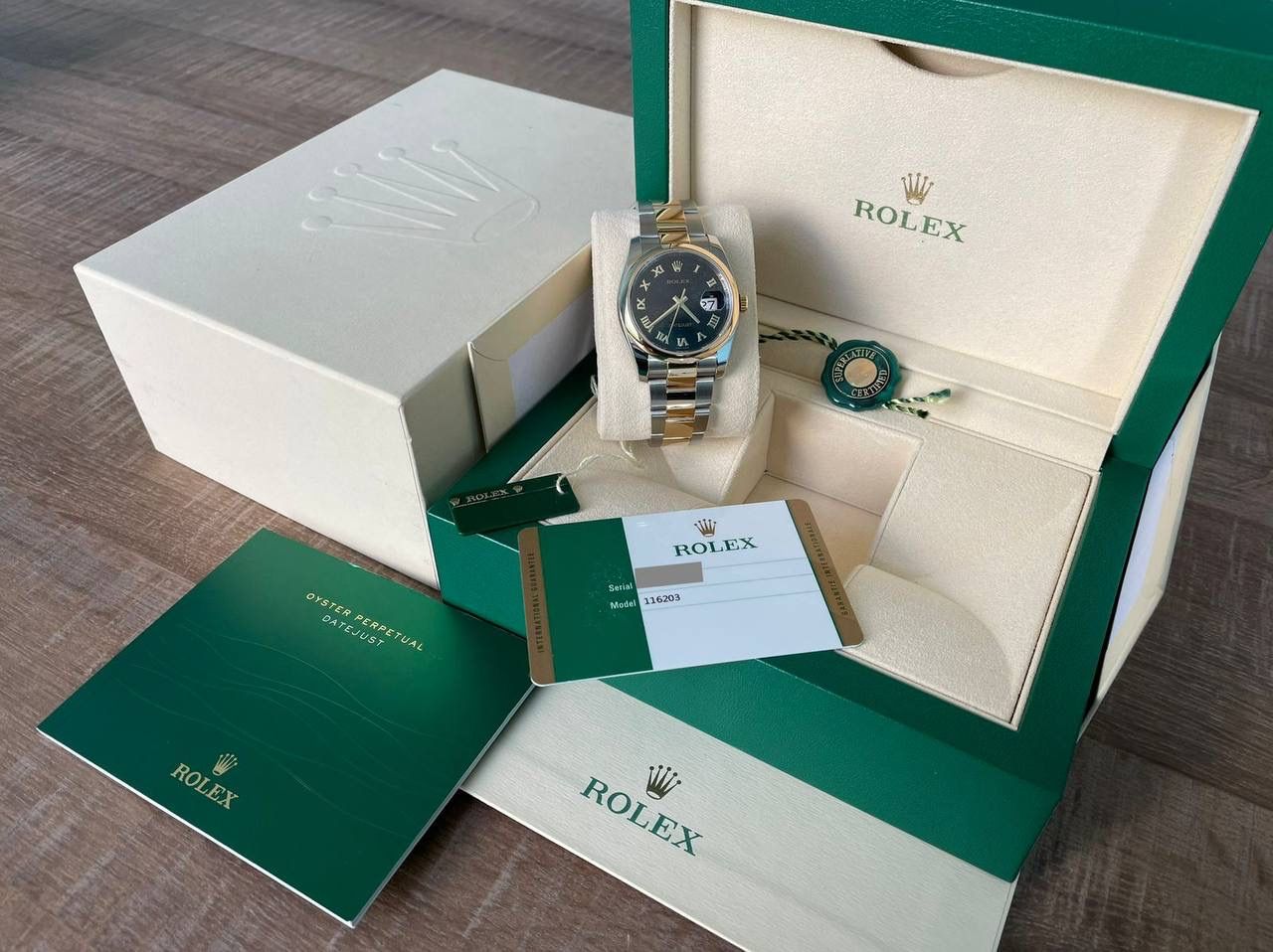 Rolex Datejust 36 Gold/Steel 116203
