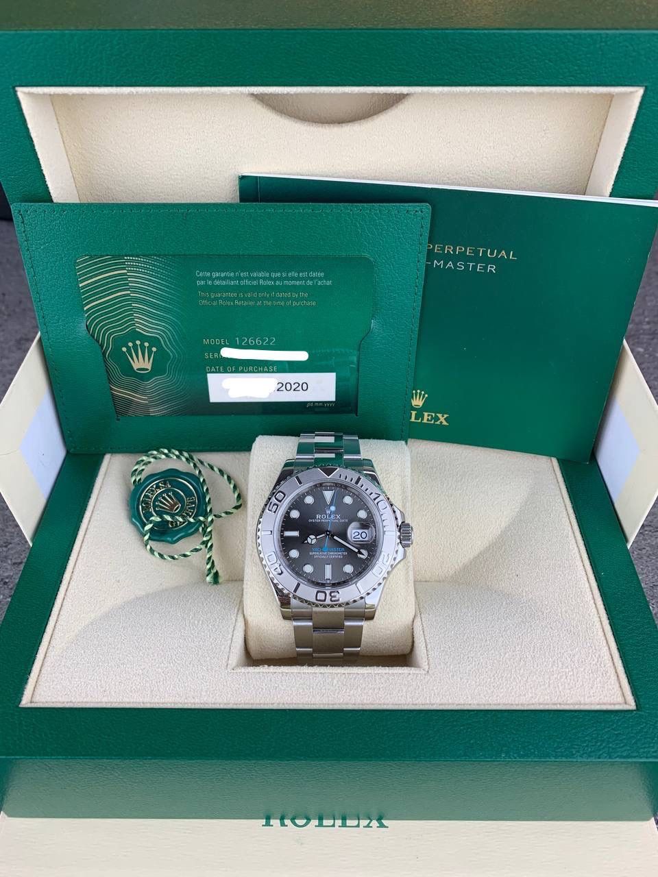 Rolex Yacht-Master 126622 Rhodium