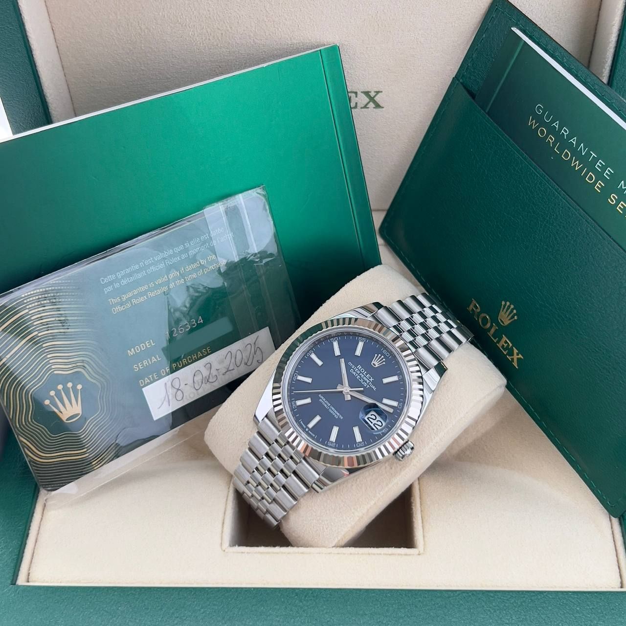 Rolex DateJust 41mm steel+gold
