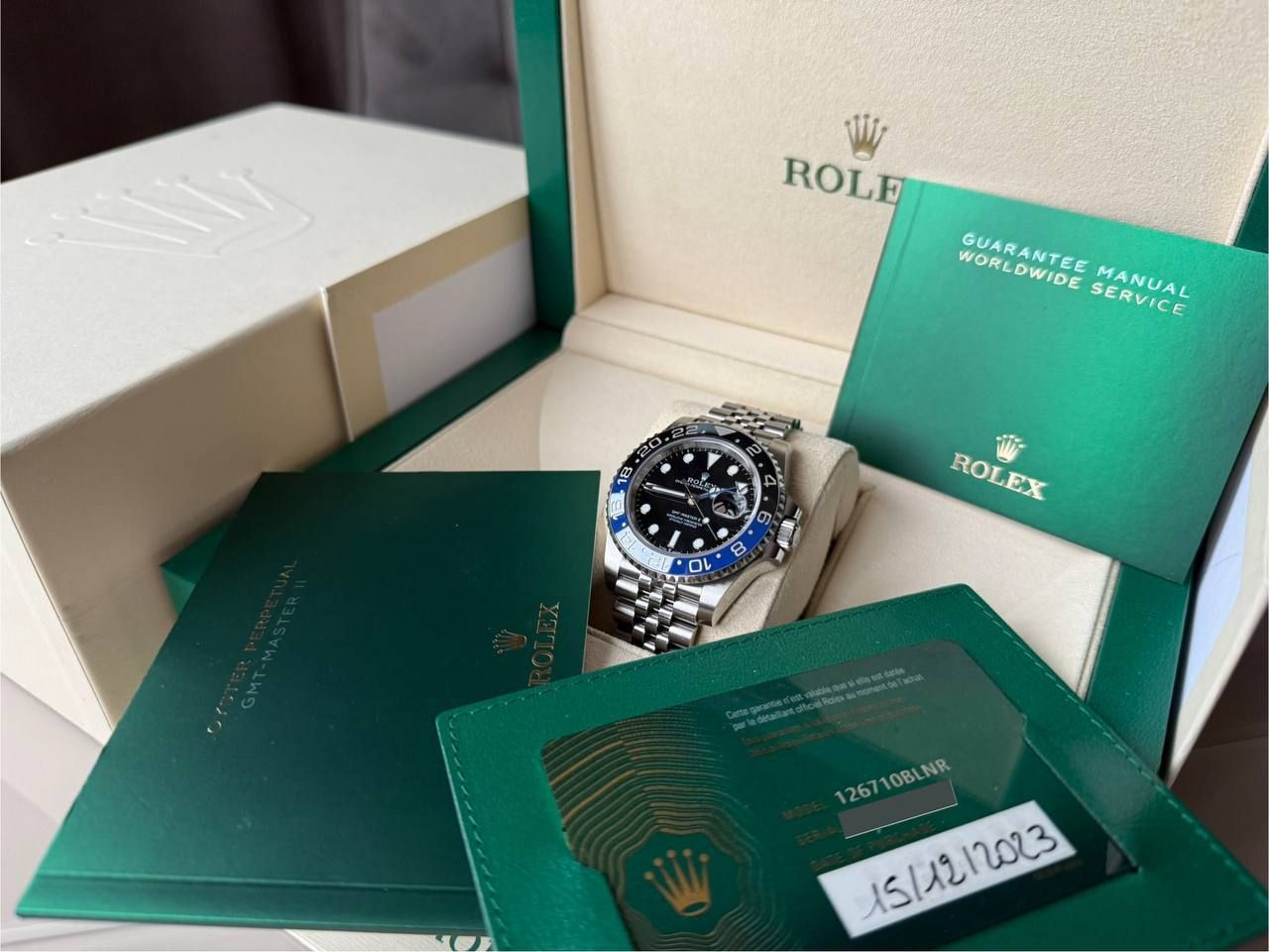 Rolex GMT-Master II Batman