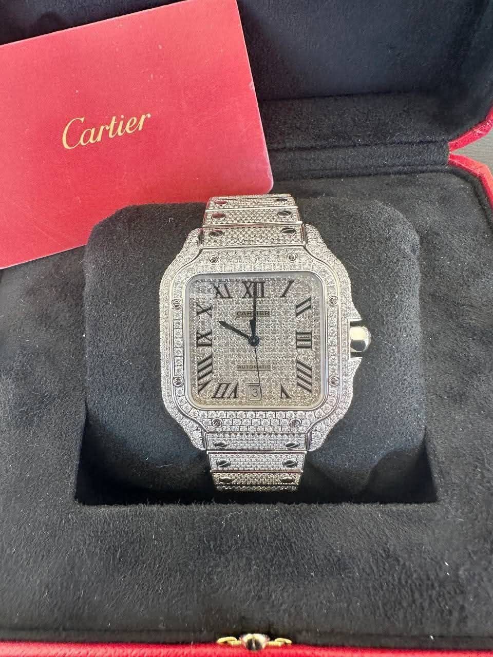 CT S L 40mm Diamond set factory watch watch