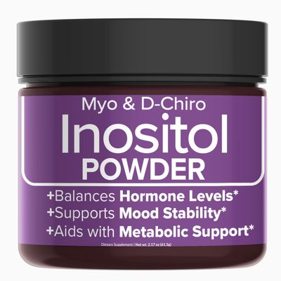 Intimate Rose Inositol Powder - Myo-inositol - D-Chiro Inositol - Ideal 40:1 Ratio - All-Natural 100% Hormonal Balance Supplements - Hormone Support for Womens Ovarian Health - Made in USA