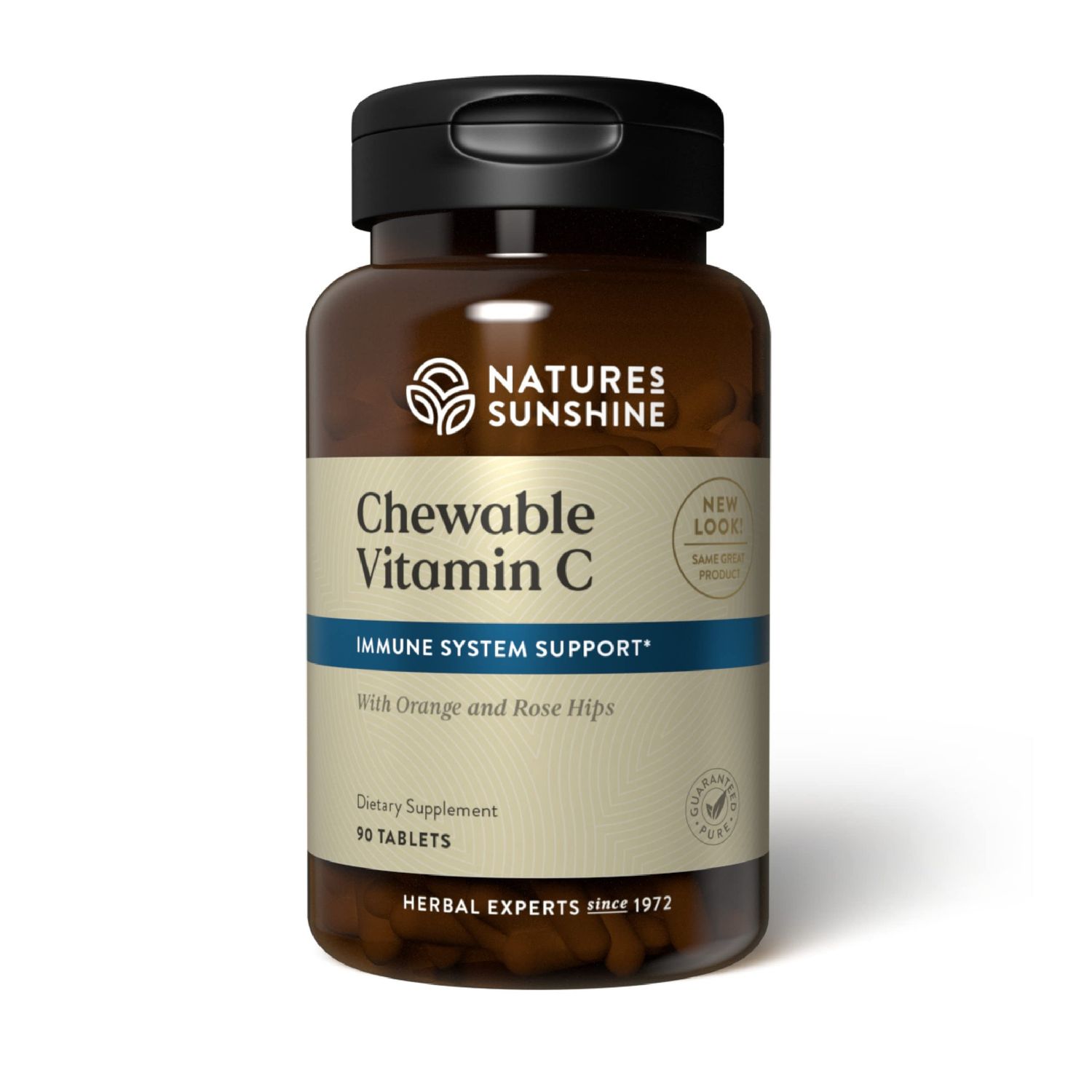 Nature&#39;s Sunshine Chewable Vitamin C 250mg 90 Tablets