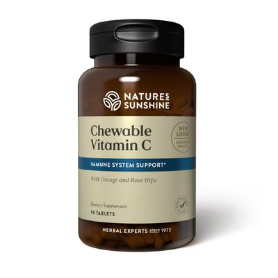 Nature&#39;s Sunshine Chewable Vitamin C 250mg 90 Tablets