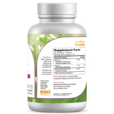 Zahler Vitamin C 500mg - Vitamin C Capsules 500mg with Bioflavonoids - Gentle on Stomach Vitamin C 500 mg - Immune Support - Gluten Free Non-GMO 500mg Vitamin C Supplement for Adults (250 Count)