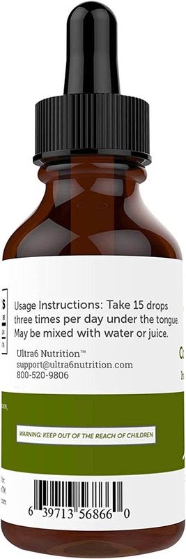 Ultra6 Nutrition Vitamin B12 Sublingual Liquid Drops - B12 Methylcobalamin Supplement Great for Energy &amp; Tiredness - Vitamin-B Supplements for Women &amp; Men - 90 Day Supply