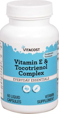 Vitacost Vitamin E &amp; Tocotrienol Complex - 60 Liquid Vegetarian Capsules
