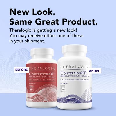 Theralogix ConceptionXR Reproductive Health For Men, Men's Preconception Vitamins for Fertility Support, Male Fertility Supplements for Sperm Health, NSF Certified - 180 Tabs (90-Day Supply), Unflavor