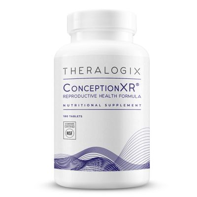 Theralogix ConceptionXR Reproductive Health For Men, Men&#39;s Preconception Vitamins for Fertility Support, Male Fertility Supplements for Sperm Health, NSF Certified - 180 Tabs (90-Day Supply), Unflavor