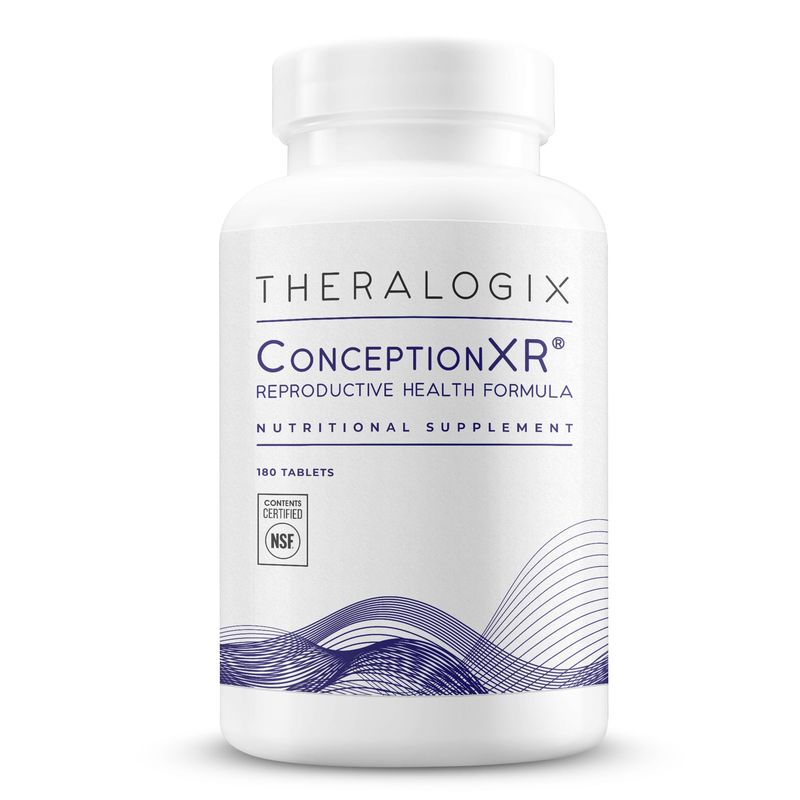 Theralogix ConceptionXR Reproductive Health For Men, Men's Preconception Vitamins for Fertility Support, Male Fertility Supplements for Sperm Health, NSF Certified - 180 Tabs (90-Day Supply), Unflavor