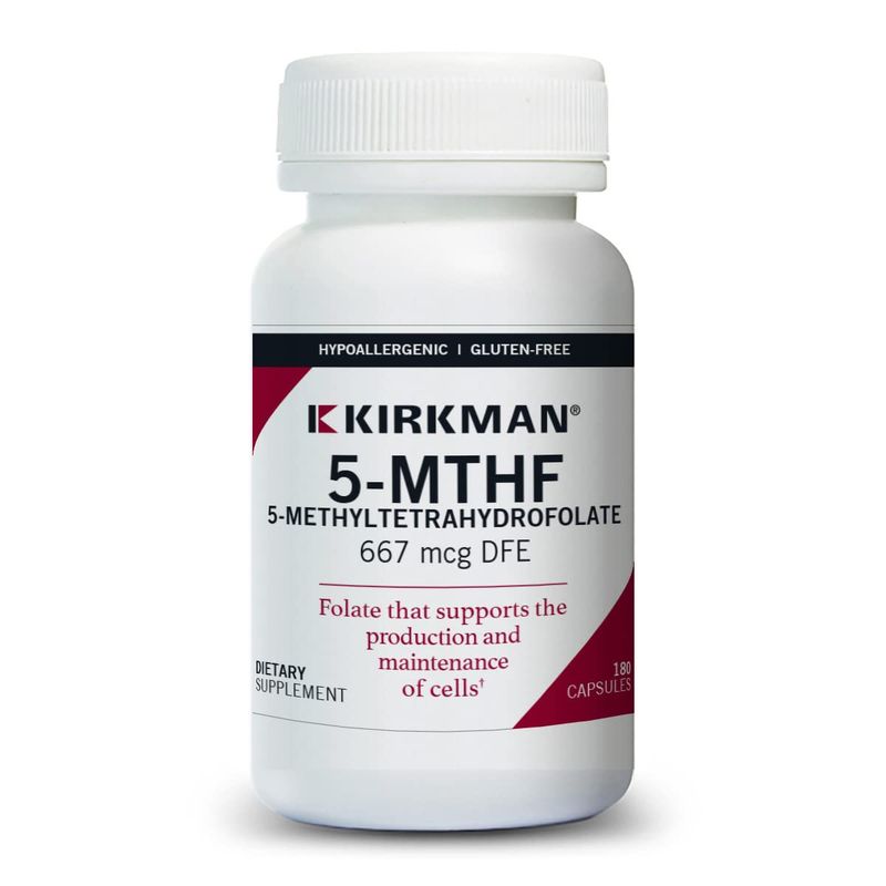 Kirkman - 5-MTHF - 5-METHYLTETRAHYDROFOLATE - Folate to Support Maintenance of Cells*