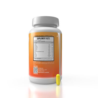 PRONENE Memory Plan (60 ct) Morning Brain Multivitamin | Nootropic Supplement w/Choline, Selenium, Folic Acid, D, &amp; B Vitamins | Optimized nutrients Support Brain, Immunity &amp; Memory.